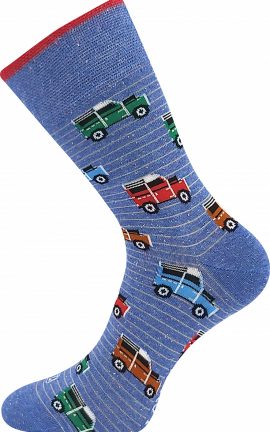 Bunte Socken mit Range Rover
