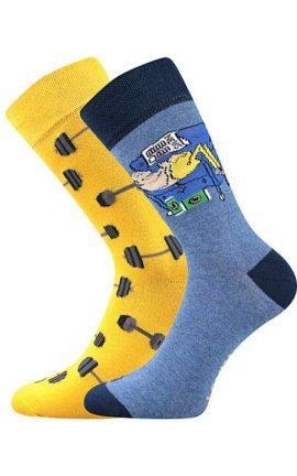 Bunte Socken Fitness