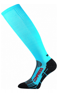 Kompress Socken für Lauf Blau