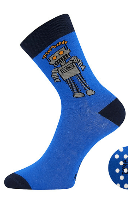 Kinder Socken Robot