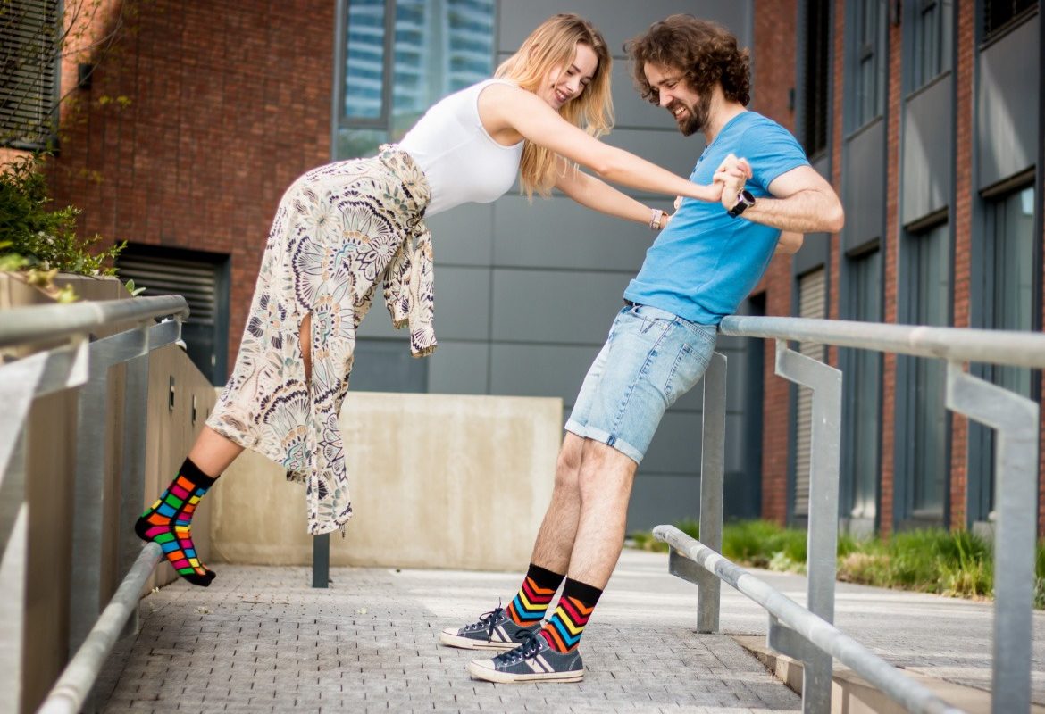 Socken mit frischen Designs und farbigen Akzenten in Stadt Wien