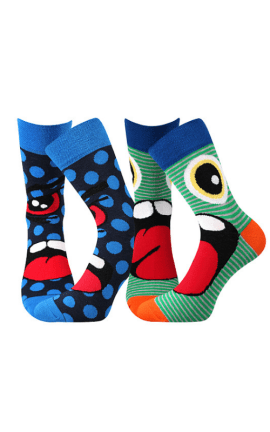 Kinder Socken mit Gesicht