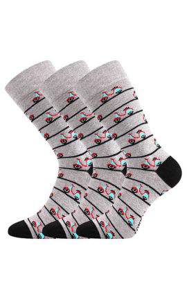 Lustige Socken mit VESPA motiv