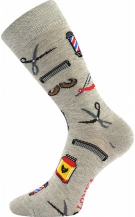 Bunte Socken Friseur
