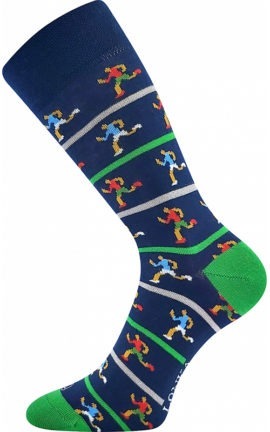 Bunte Socken Laeufer