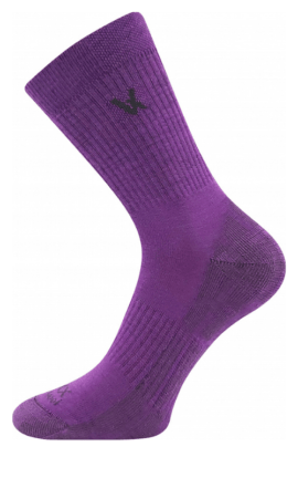 Merino Socken in den Alpen Lila