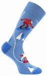 Bunte Socken Schifahrer in Schladming