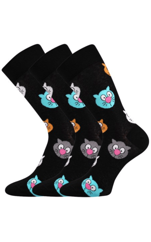 Lustige SOcken Katze