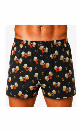 Boxershorts für Herren mit Bier Love-Motiv