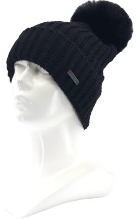Damen Mütze MINOR Schwarz