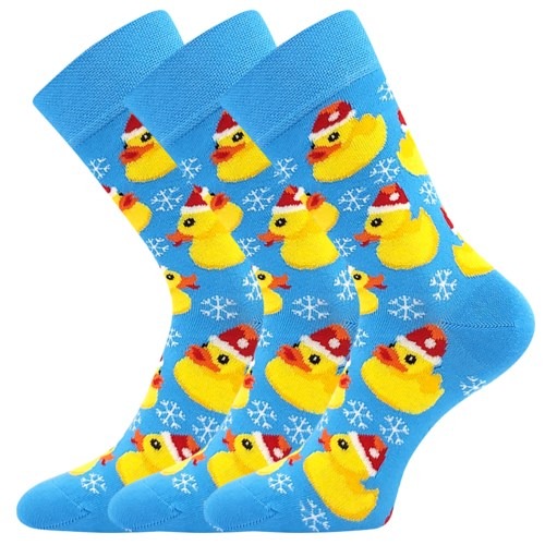Socken DAMER Weihnachten Entchen